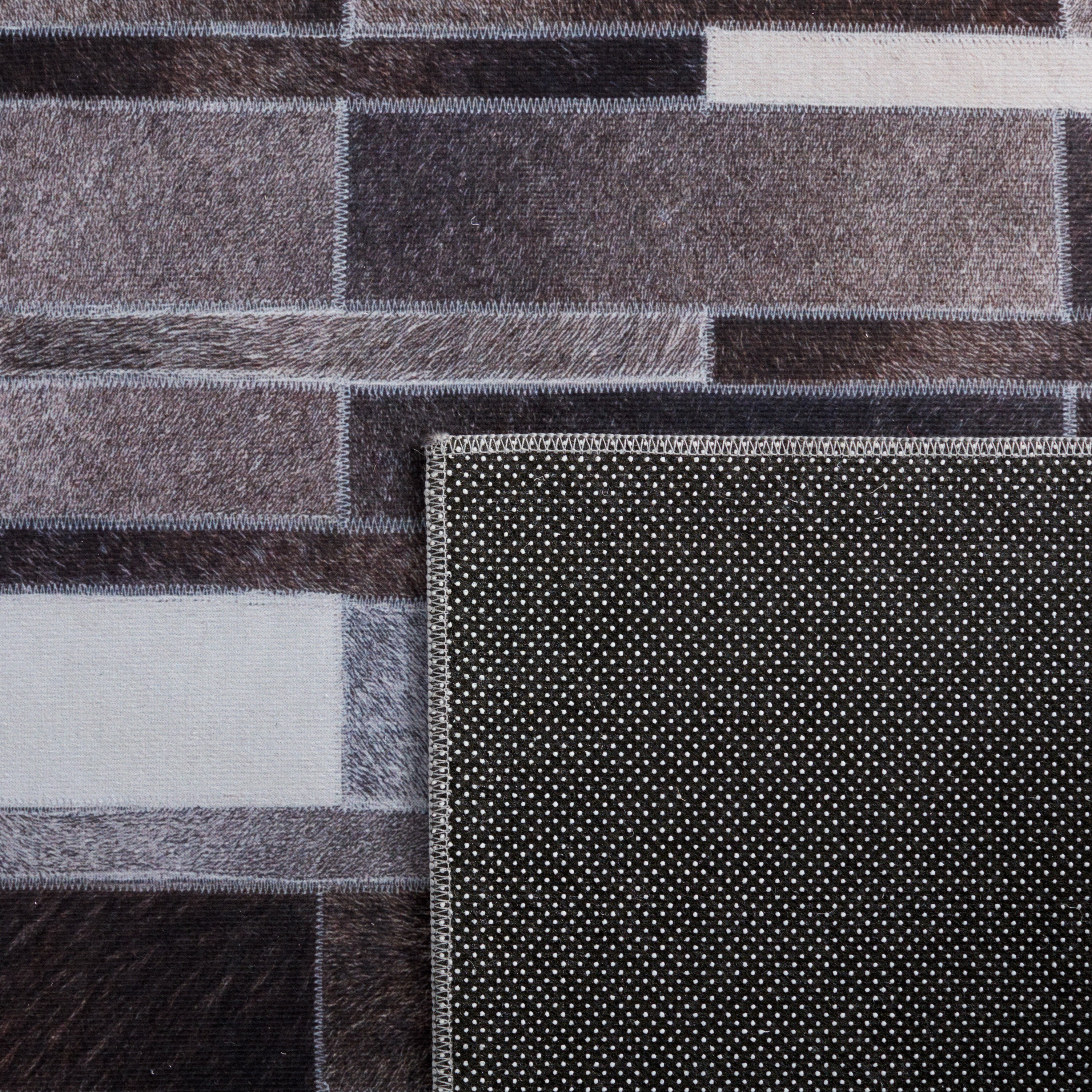 Safavieh Faux Hide 542 Rug, FAH542 - Ivory / Grey