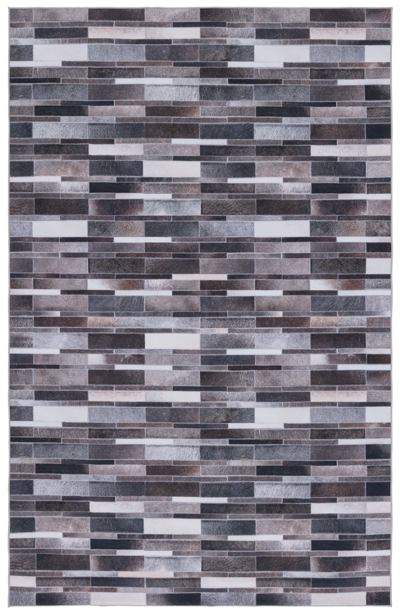 Safavieh Faux Hide 542 Rug, FAH542 - Ivory / Grey