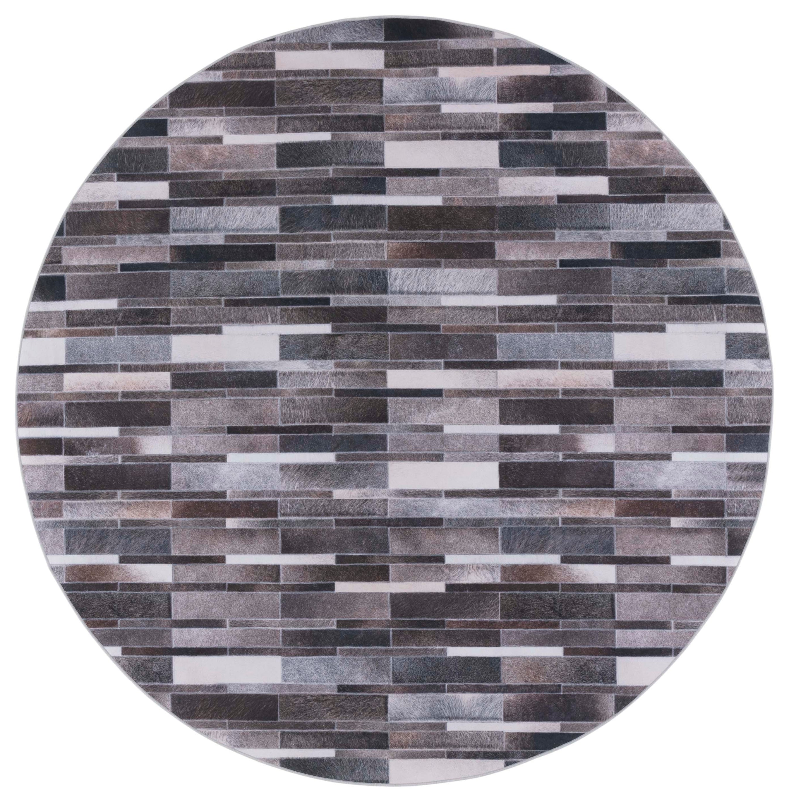 Safavieh Faux Hide 542 Rug, FAH542 - Ivory / Grey