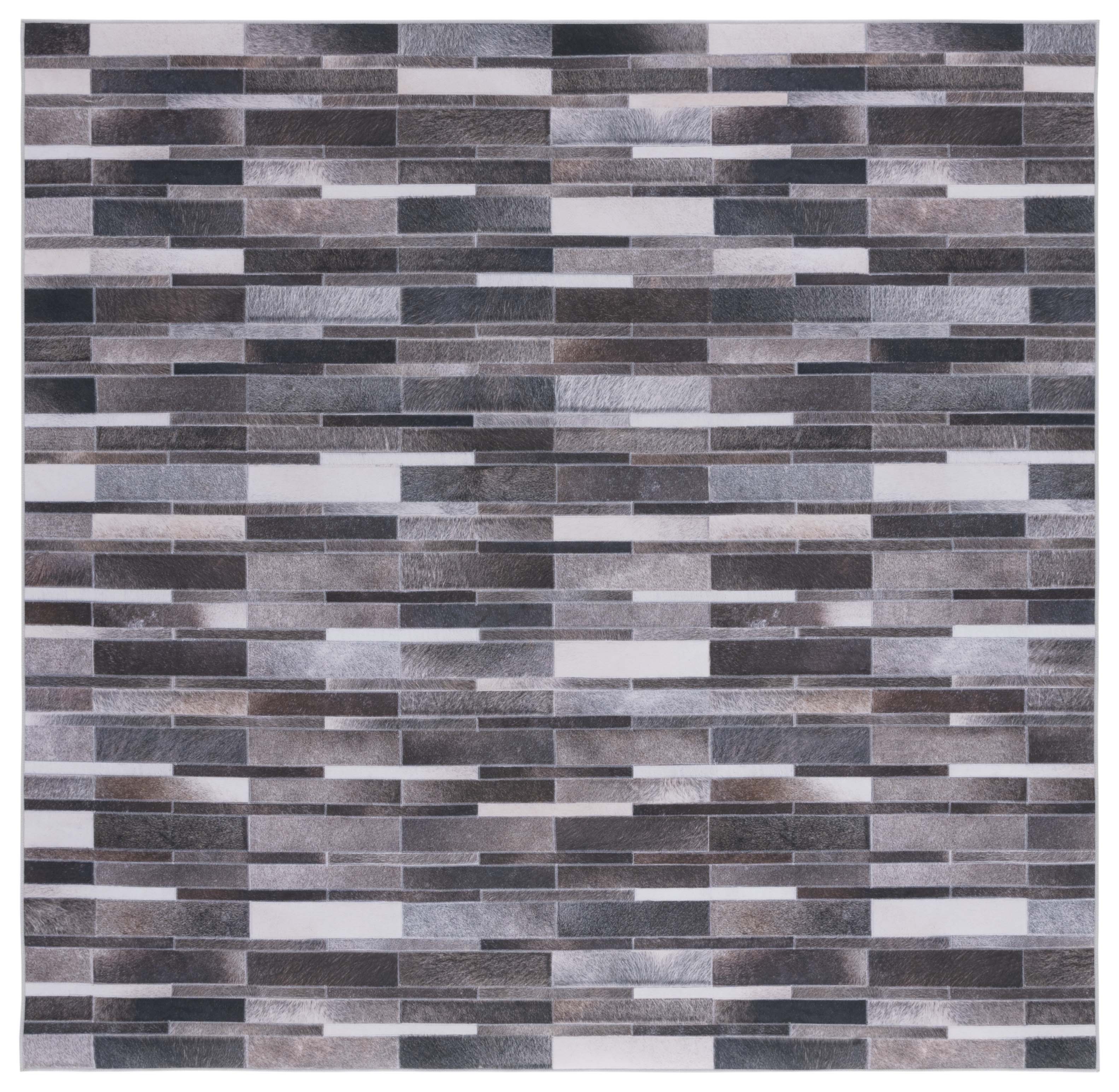 Safavieh Faux Hide 542 Rug, FAH542 - Ivory / Grey