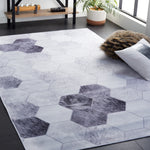 Safavieh Faux Hide 546 Rug, FAH546 - Ivory / Grey