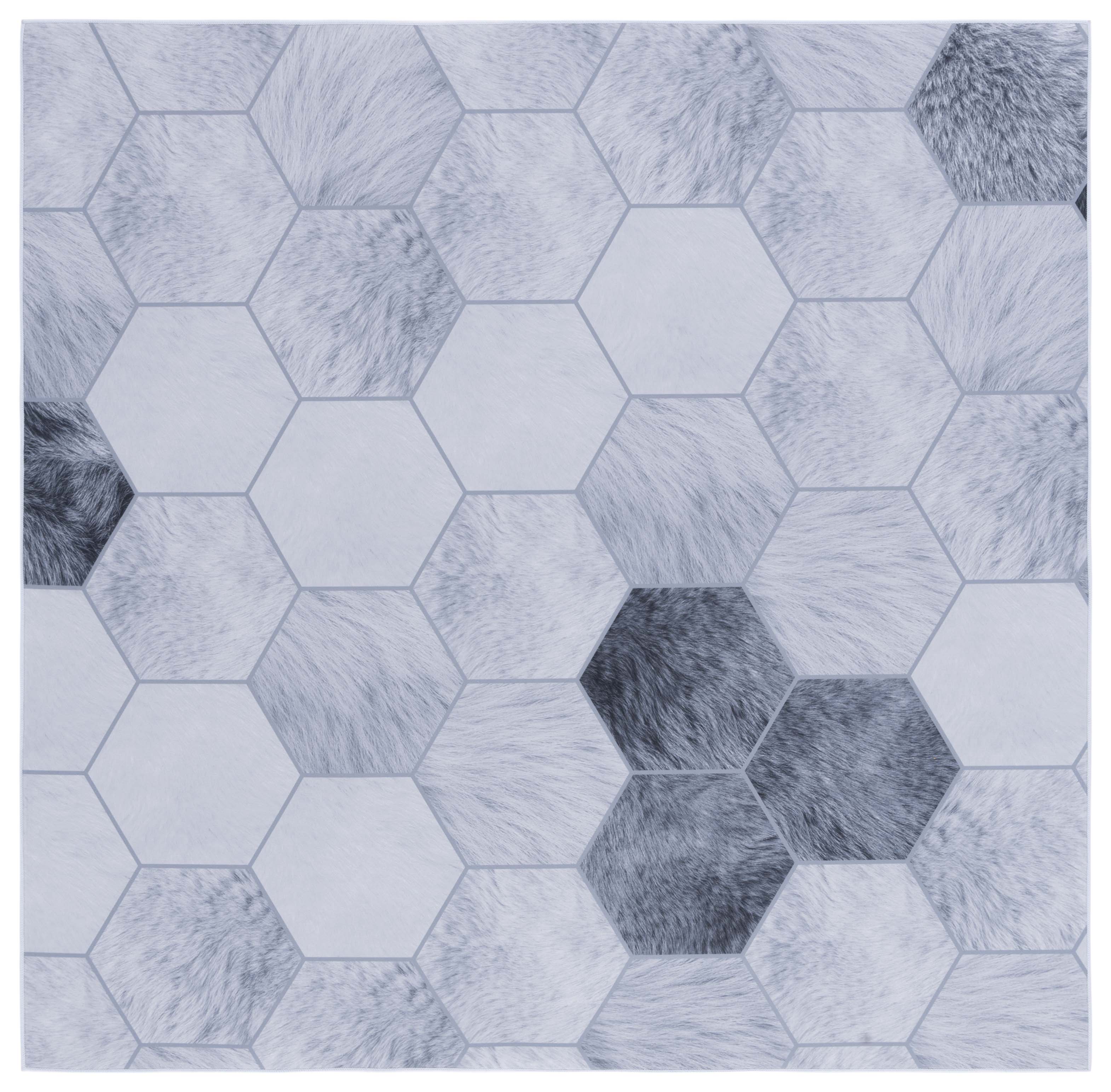 Safavieh Faux Hide 546 Rug, FAH546 - Ivory / Grey