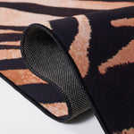 Safavieh Faux Hide 547 Rug, FAH547 - Light Orange / Black