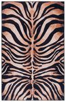 Safavieh Faux Hide 547 Rug, FAH547 - Light Orange / Black