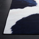 Safavieh Faux Hide 548 Rug, FAH548 - Ivory / Dark Blue