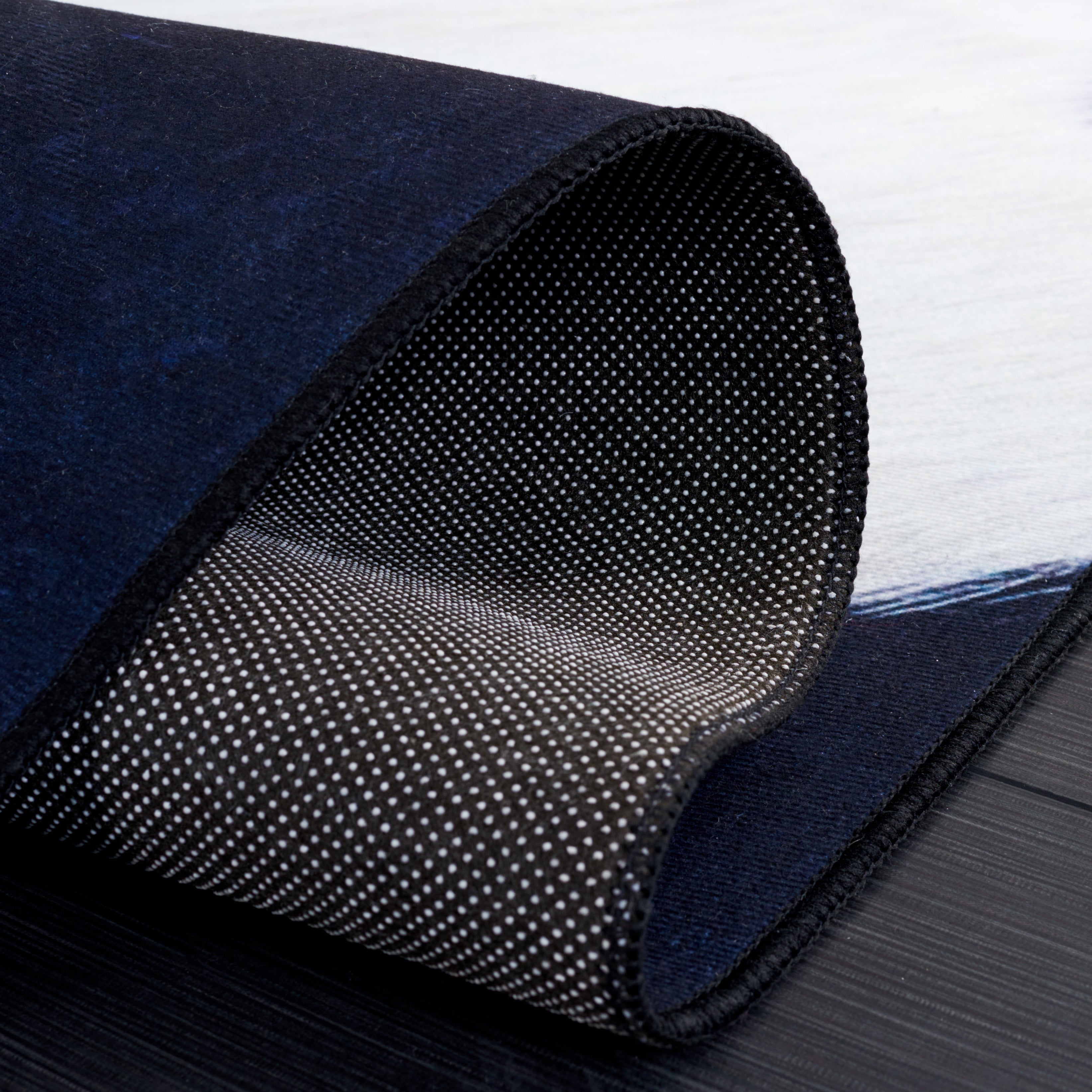 Safavieh Faux Hide 548 Rug, FAH548 - Ivory / Dark Blue