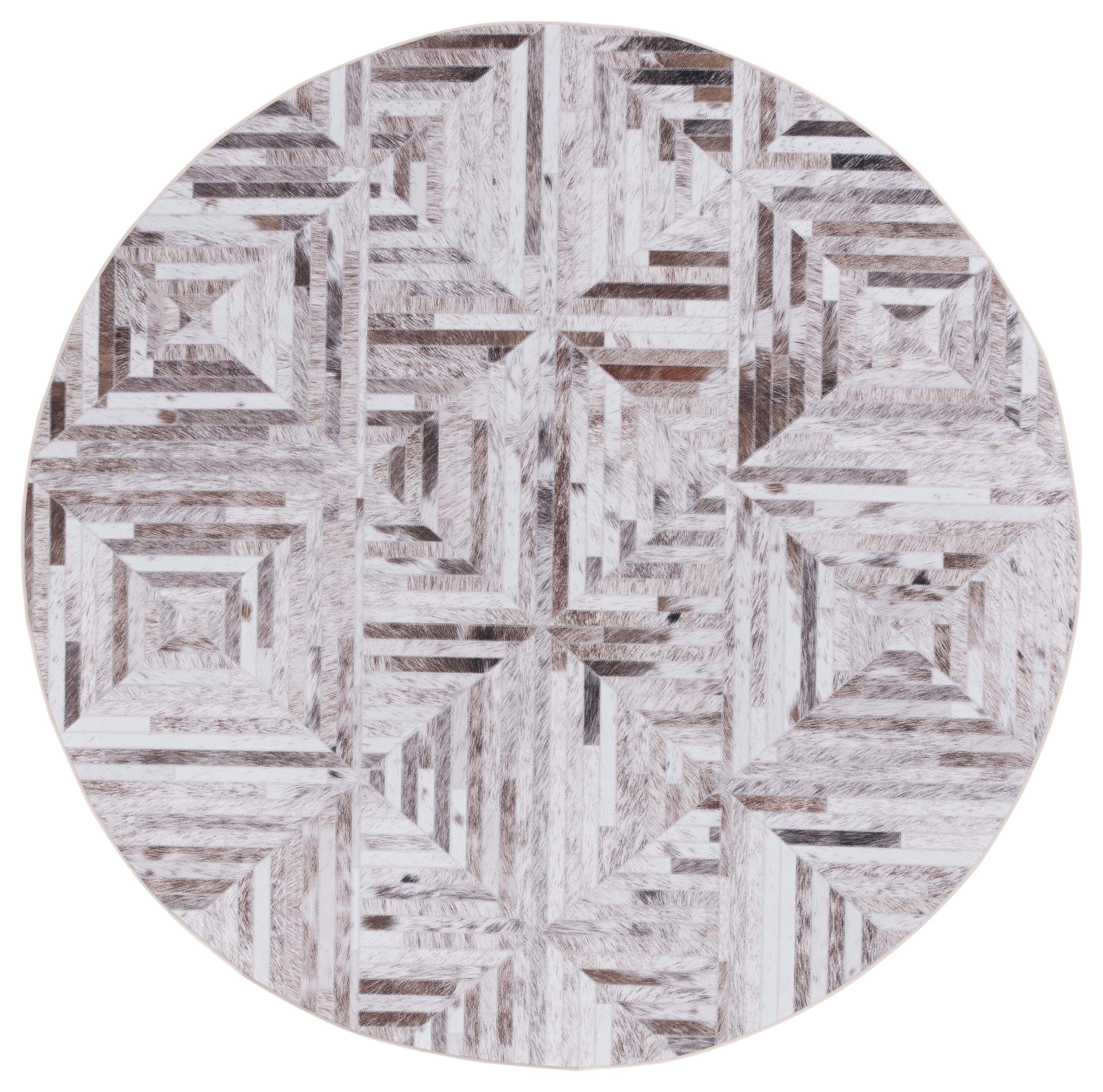 Safavieh Faux Hide 549 Rug, FAH549 - Beige / Brown