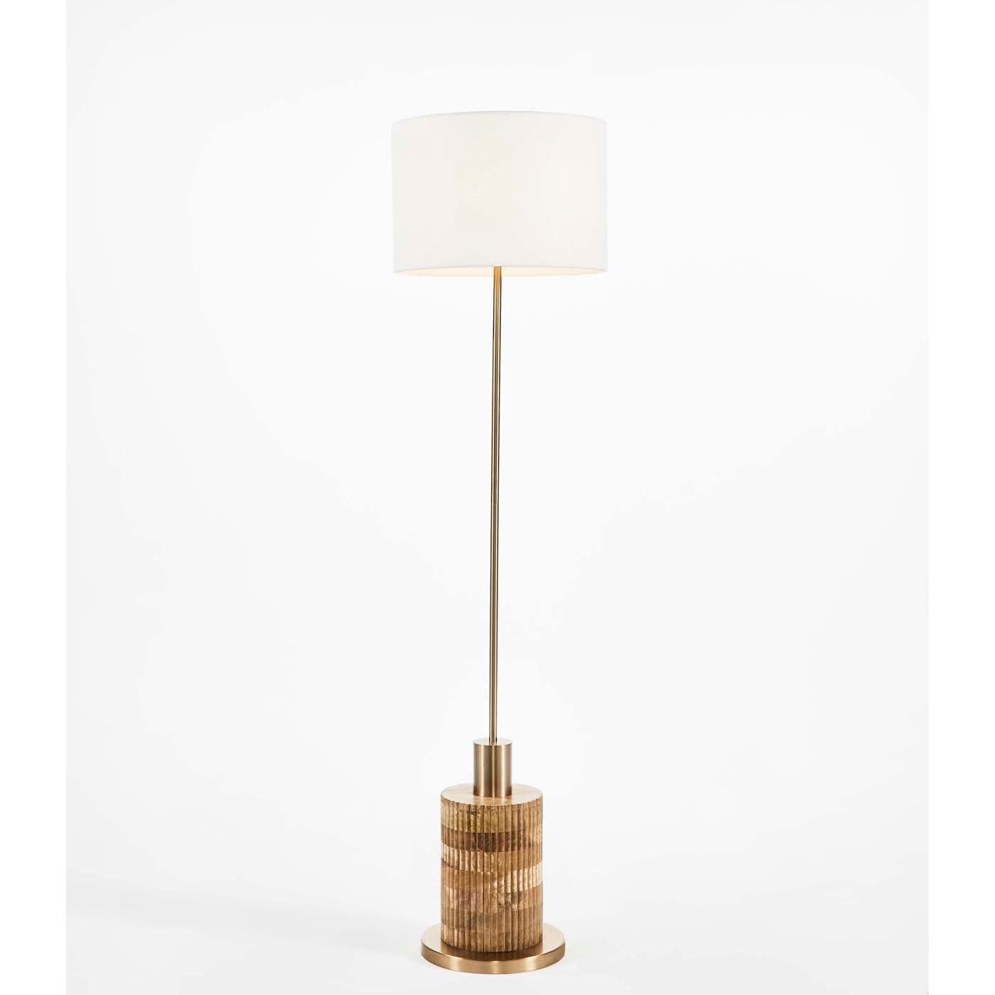 Safavieh Haskins Floor Lamp , FLL2000 - Gold