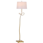 Safavieh Liana 66.5 Inch H Floor Lamp , FLL4000 - Gold