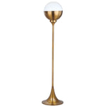 Safavieh Renato 63.5 Inch H Floor Lamp, FLL4006 - Brass Gold