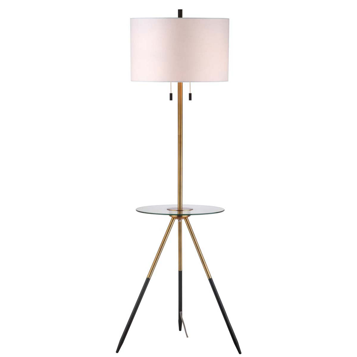 Safavieh Morrison Floor Lamp Side Table, FLL4020