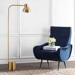 Safavieh Violetta Floor Lamp, FLL4041 - Brass Gold