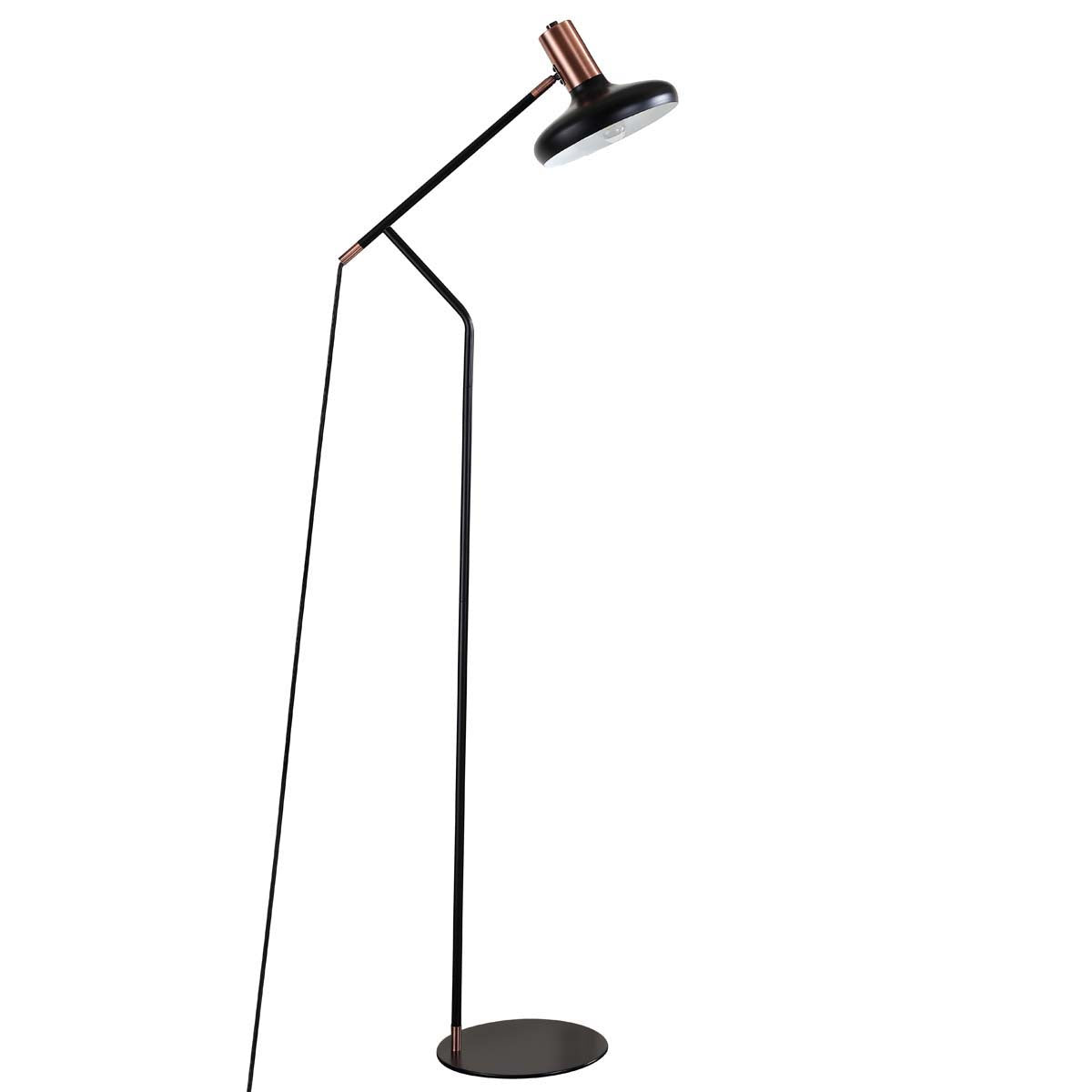 Safavieh Amia Floor Lamp, FLL4043 - Black/Antique Copper