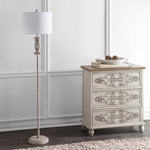 Safavieh Philippa Floor Lamp, FLL4049 - White Washed