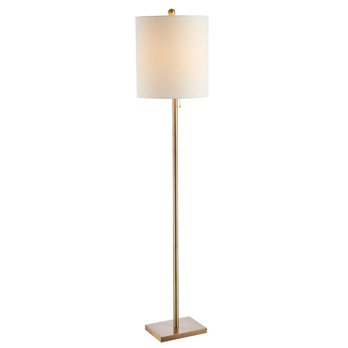 Safavieh Octavius Floor Lamp, FLL4055 - Brass Gold