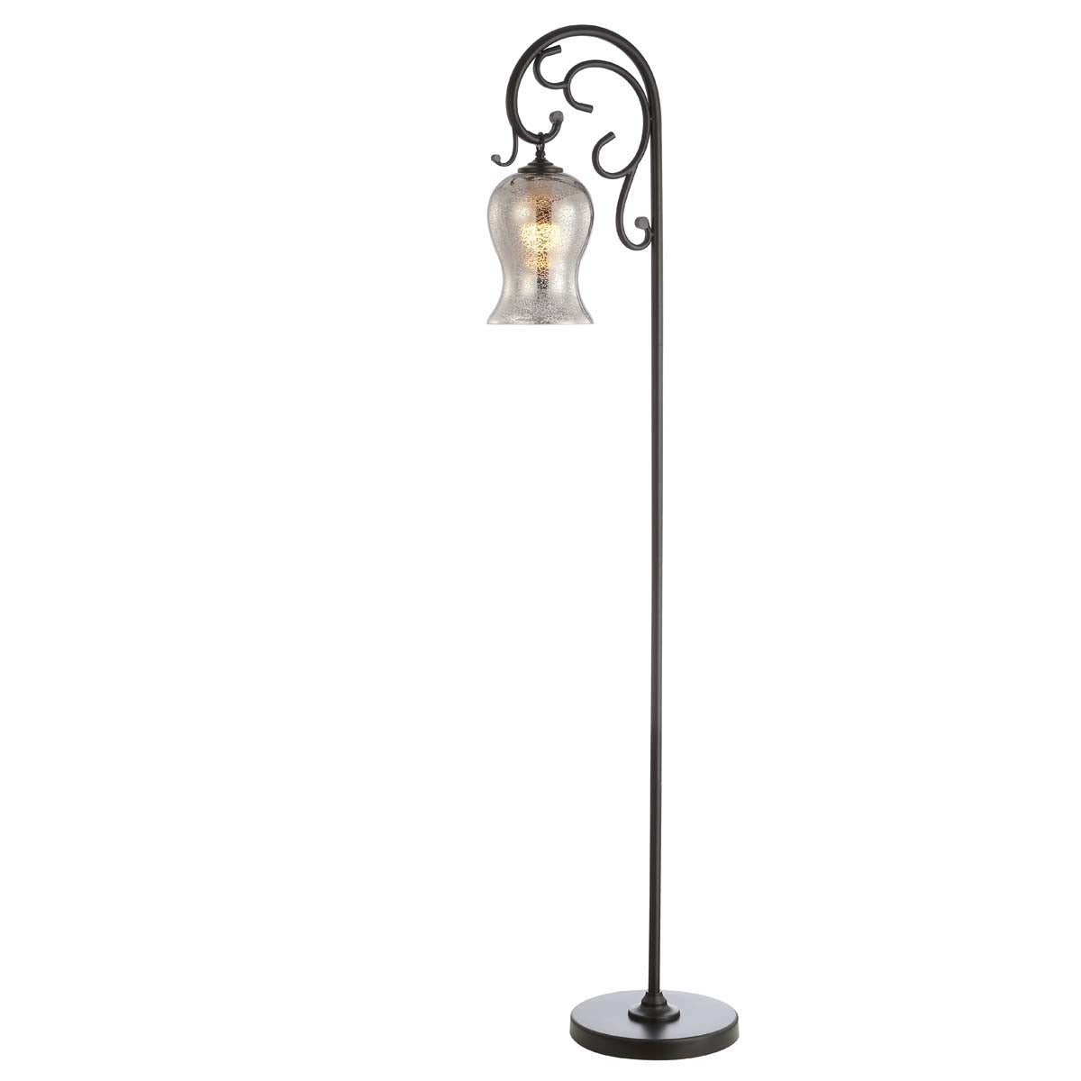 Safavieh Meridia Floor Lamp, FLL4057 - Black