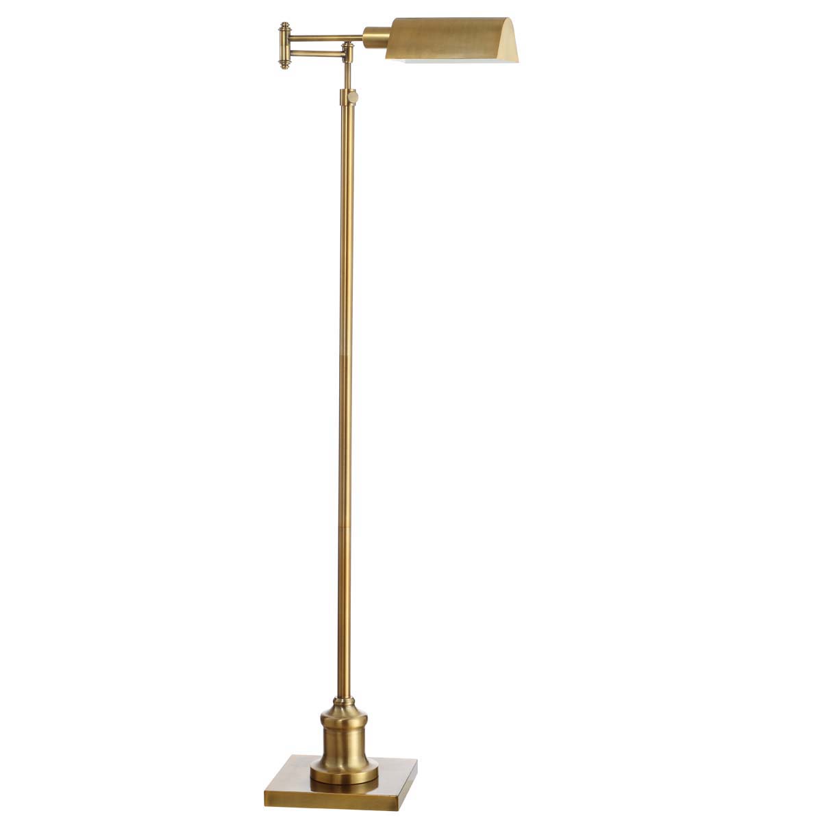 Safavieh Briggs Floor Lamp, FLL4065 - Brass Gold