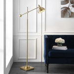 Safavieh Dagen Floor Lamp, FLL4073 - Brass Gold