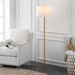 Safavieh Earie Floor Lamp, FLL4075 - Antique Gold