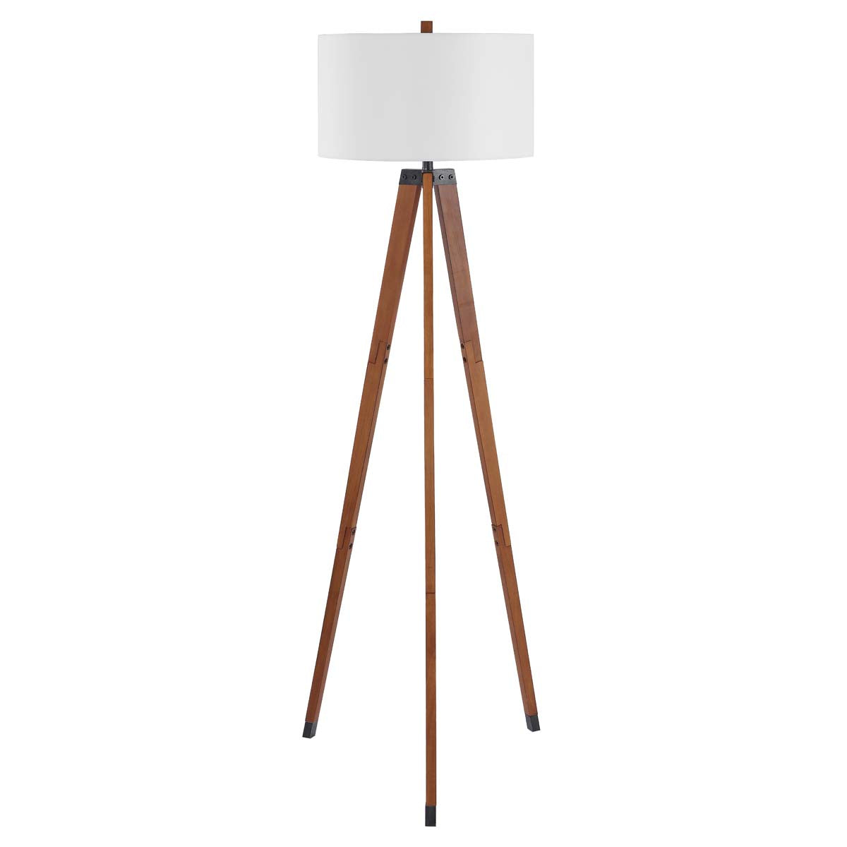 Safavieh Cameo Floor Lamp , FLL4102 - Walnut