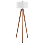 Safavieh Cameo Floor Lamp , FLL4102 - Walnut