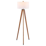 Safavieh Cameo Floor Lamp , FLL4102 - Walnut