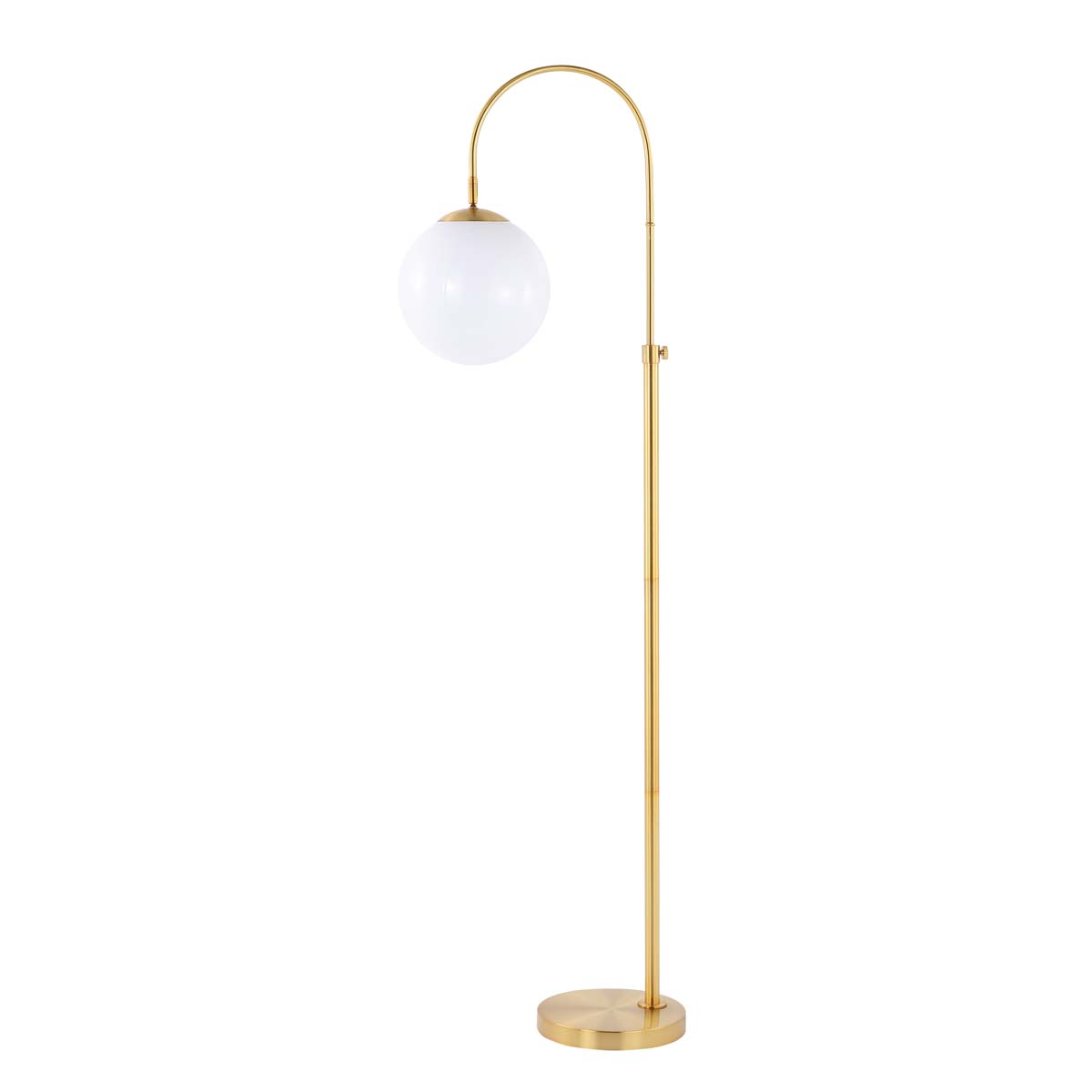 Safavieh Hamil Floor Lamp , FLL4103 - Brass Gold