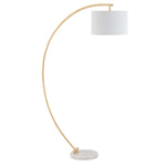 Safavieh Madigan Floor Lamp , FLL4115 - Gold / White