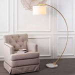 Safavieh Madigan Floor Lamp , FLL4115 - Gold / White