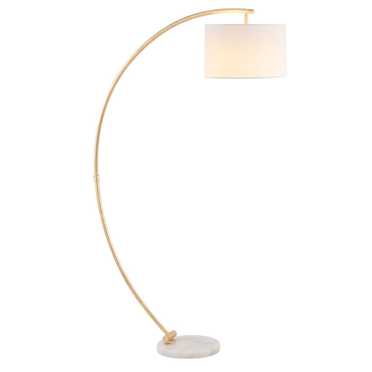 Safavieh Madigan Floor Lamp , FLL4115 - Gold / White