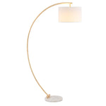 Safavieh Madigan Floor Lamp , FLL4115 - Gold / White