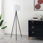 Safavieh Galilea Floor Lamp , FLL4121 - Matte Black