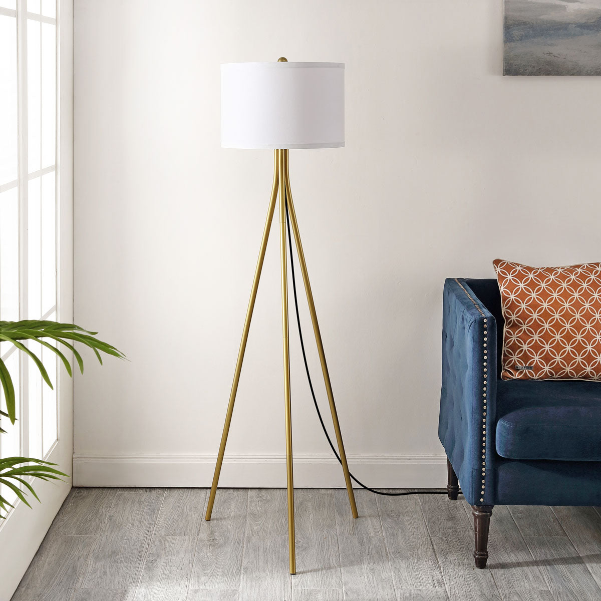 Safavieh Galilea Floor Lamp , FLL4121 - Gold