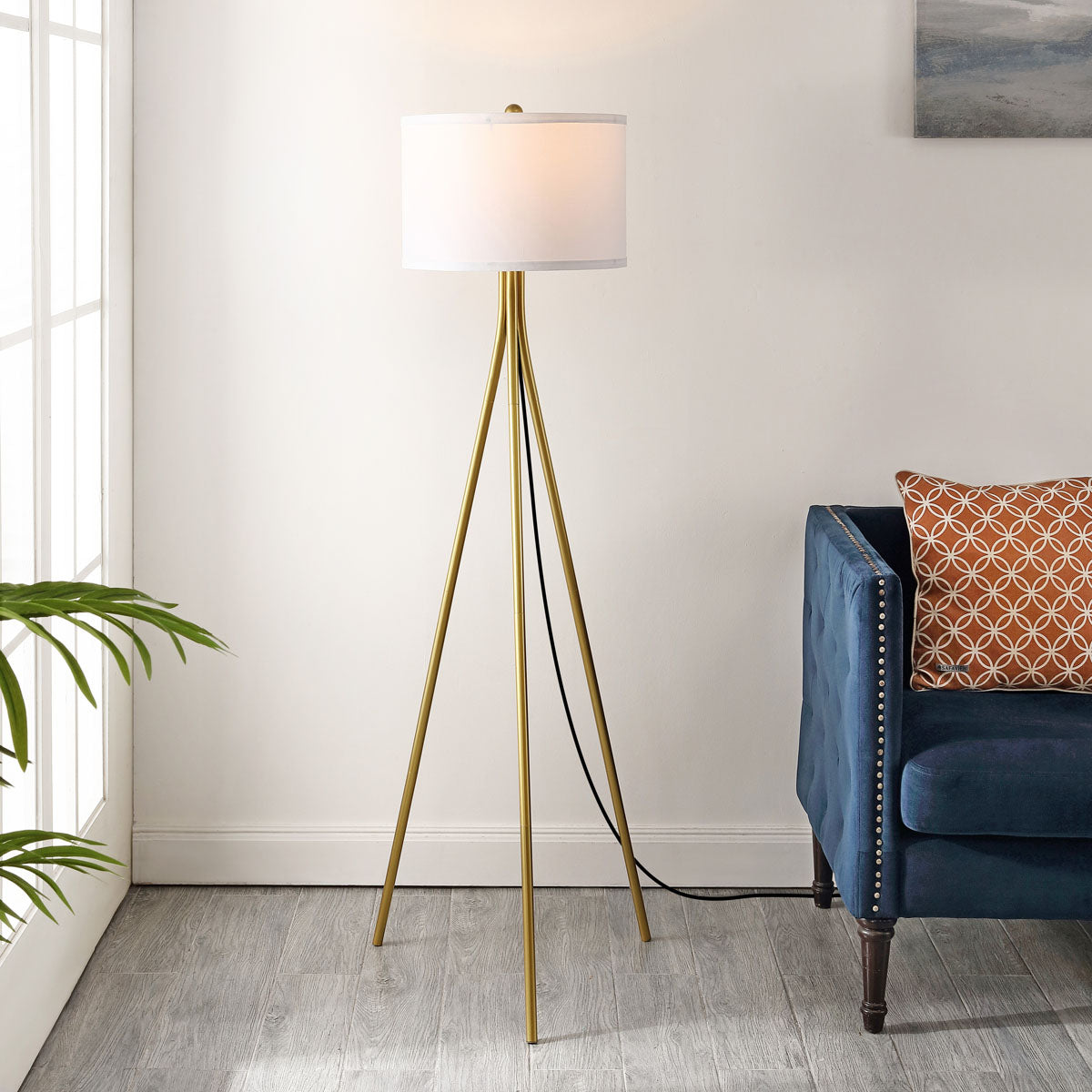 Safavieh Galilea Floor Lamp , FLL4121 - Gold
