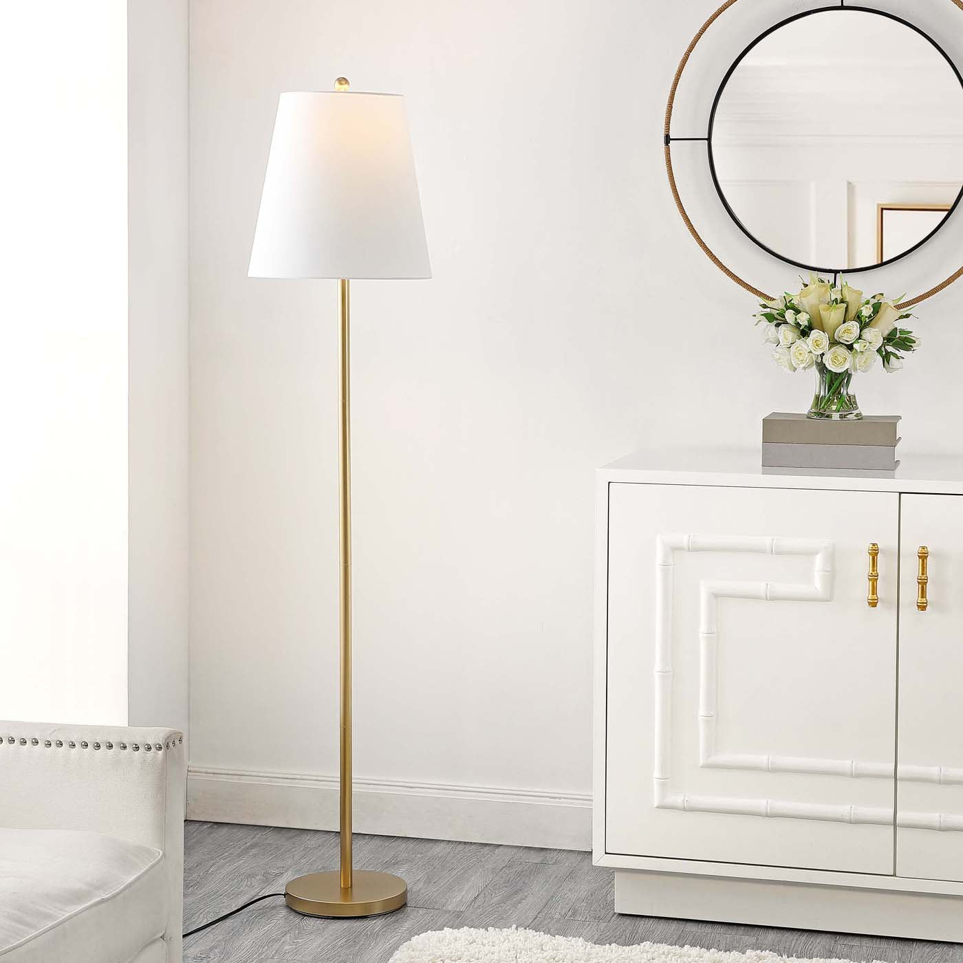 Safavieh Haelyn Floor Lamp , FLL4125 - Gold