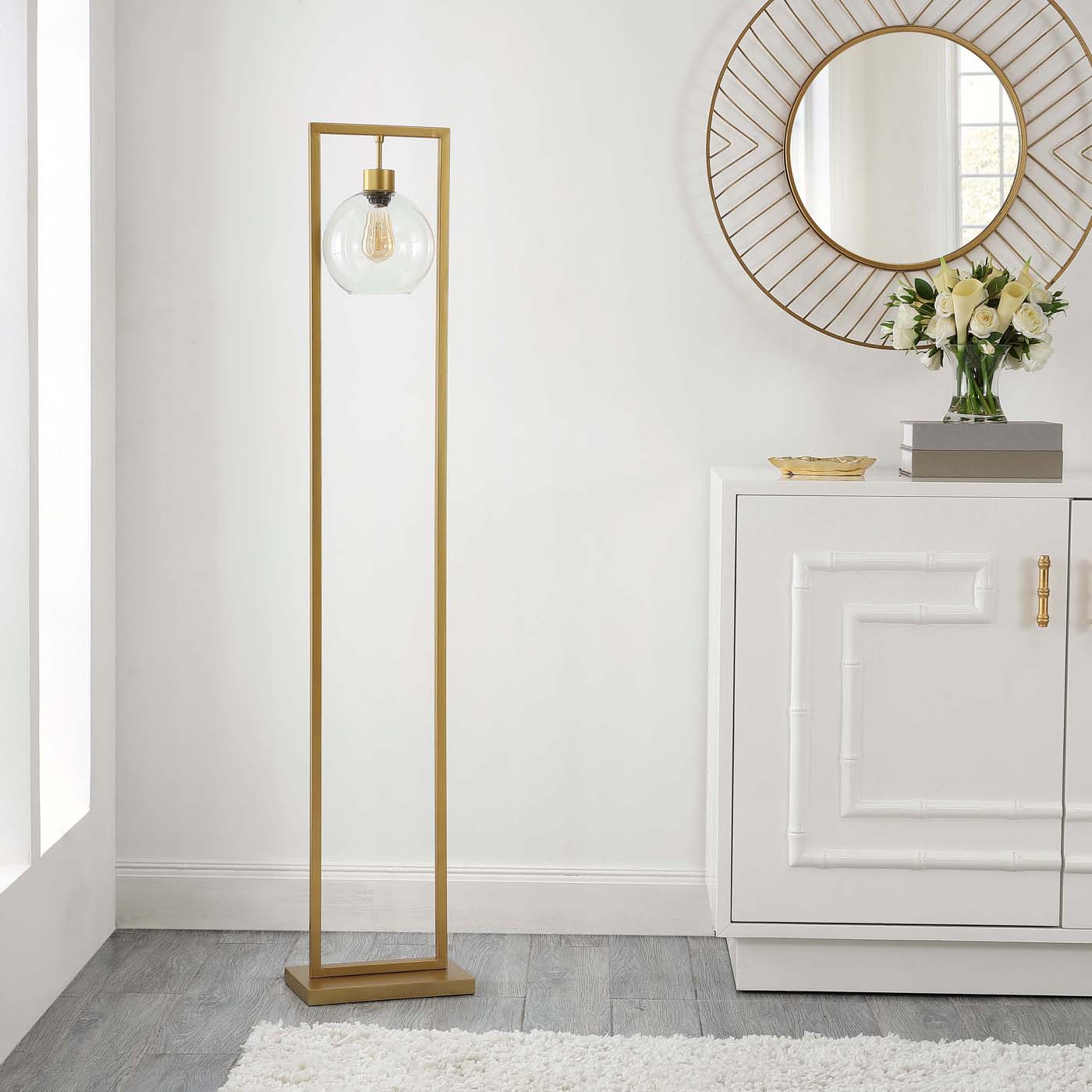 Safavieh Jalisa Floor Lamp , FLL4127 - Gold