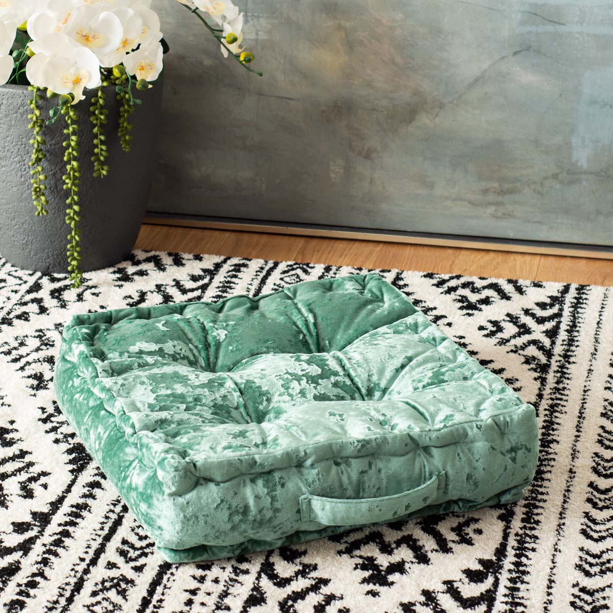 Safavieh Peony Floor Pillow , FLP1003 - Green