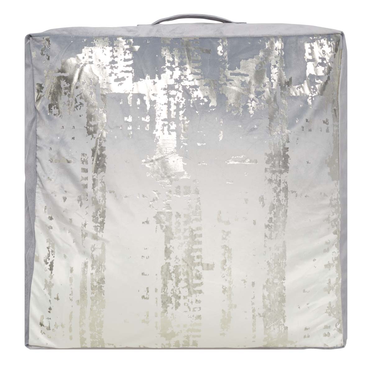 Safavieh Rensia Square Floor Pillow , FLP1007 - Grey/Silver