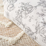 Safavieh Labelle Floor Pillow , FLP1011 - Beige/Black