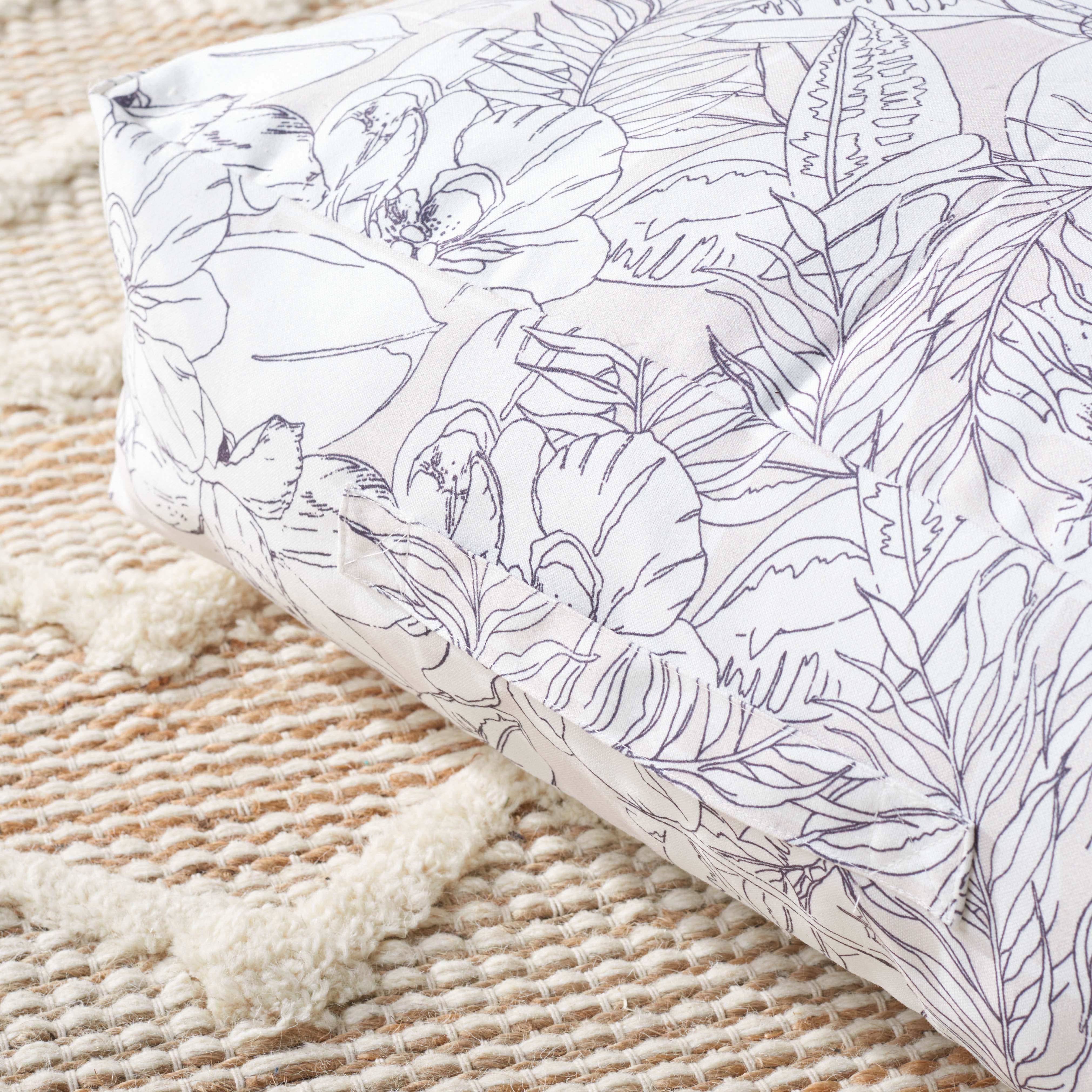 Safavieh Matlea Floor Pillow , FLP1012 - Beige / Grey