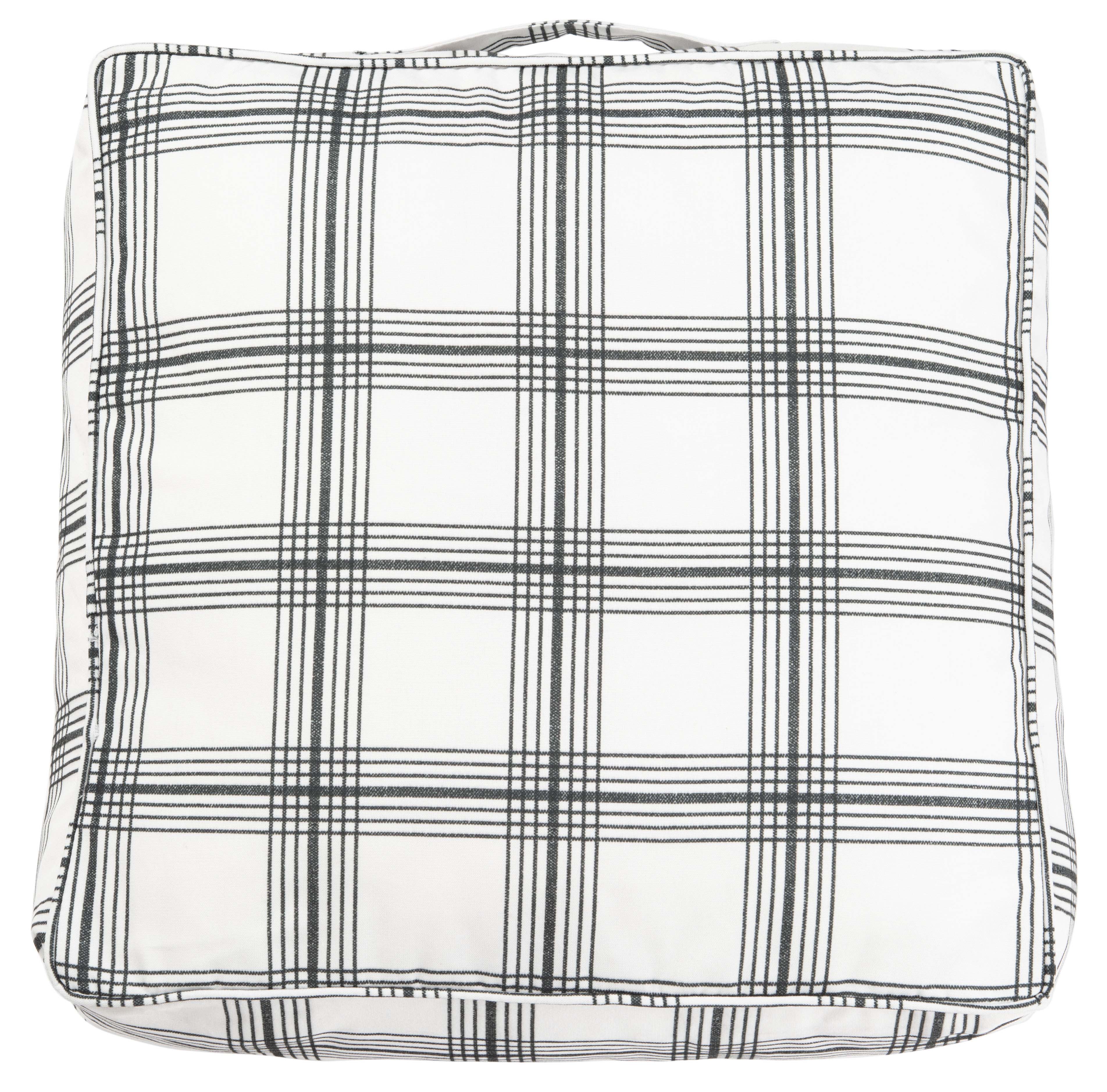 Safavieh Brooklynne Floor Pillow  , FLP1020 - Green/White