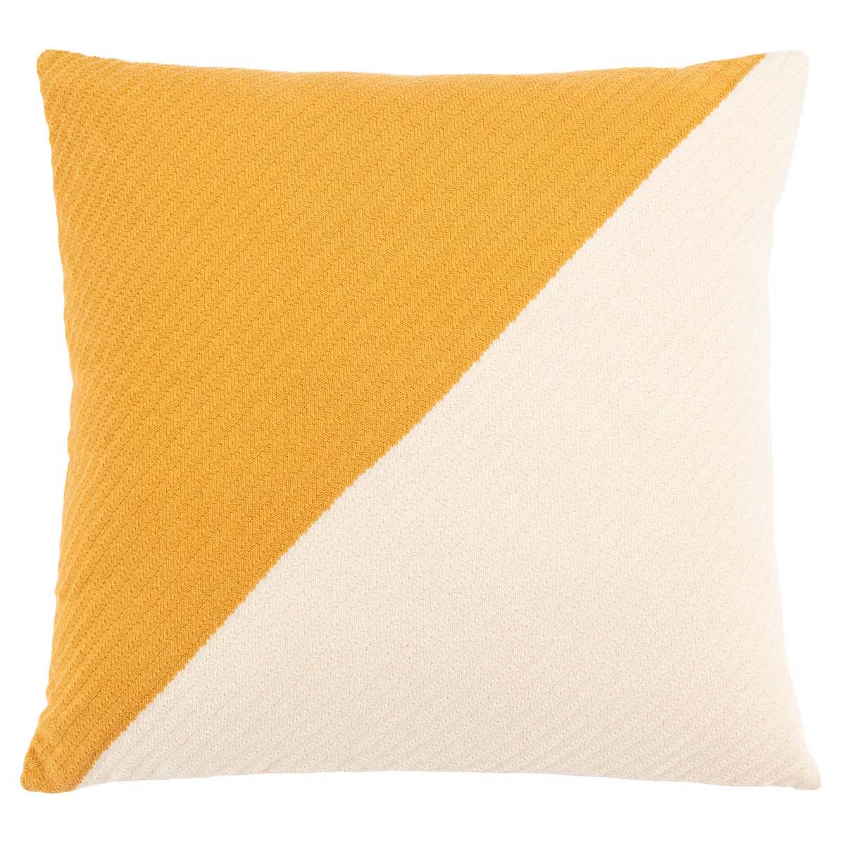 Safavieh Nyssa Floor Pillow , FLP3005 - Beige / Mustard