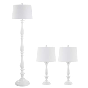 Safavieh Bessie Candlestick Floor And Table Lamp Set , FLT4002