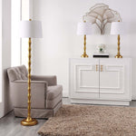 Safavieh Aurelia Floor And Table Lamp Set , FLT4003