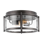 Safavieh Tiller Flush Mount , FLU4048 - Antique Gold