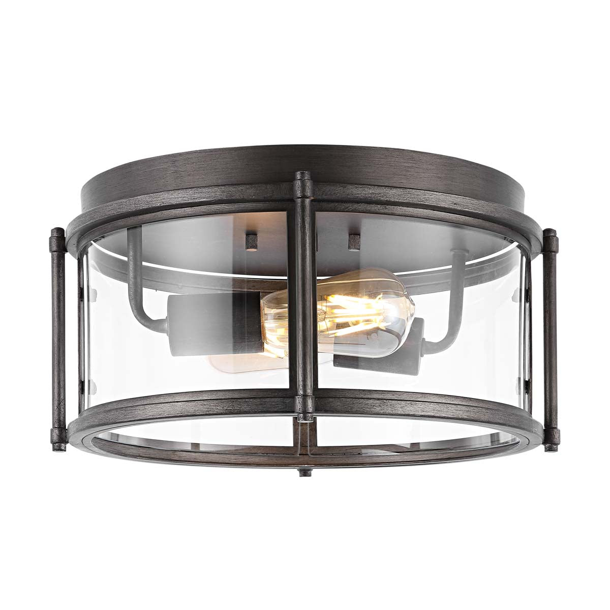 Safavieh Tiller Flush Mount , FLU4048 - Antique Gold