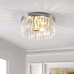 Safavieh Ruslen Flush Mount , FLU4050 - Brushed Nickel