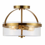 Safavieh Nensor Flush Mount , FLU4051 - Brass