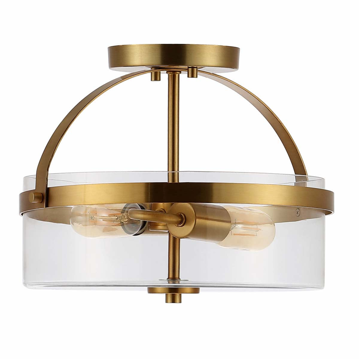 Safavieh Nensor Flush Mount , FLU4051 - Brass