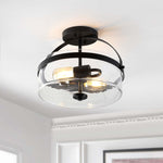 Safavieh Nensor Flush Mount , FLU4051 - Black